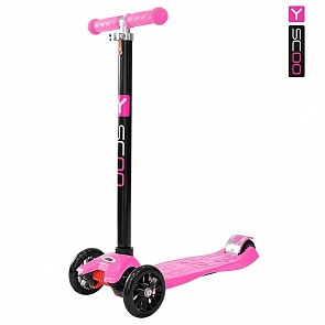 Самокат Y-Scoo maxi A-20 Simple, розовый (Y-Scoo, 5803rt)